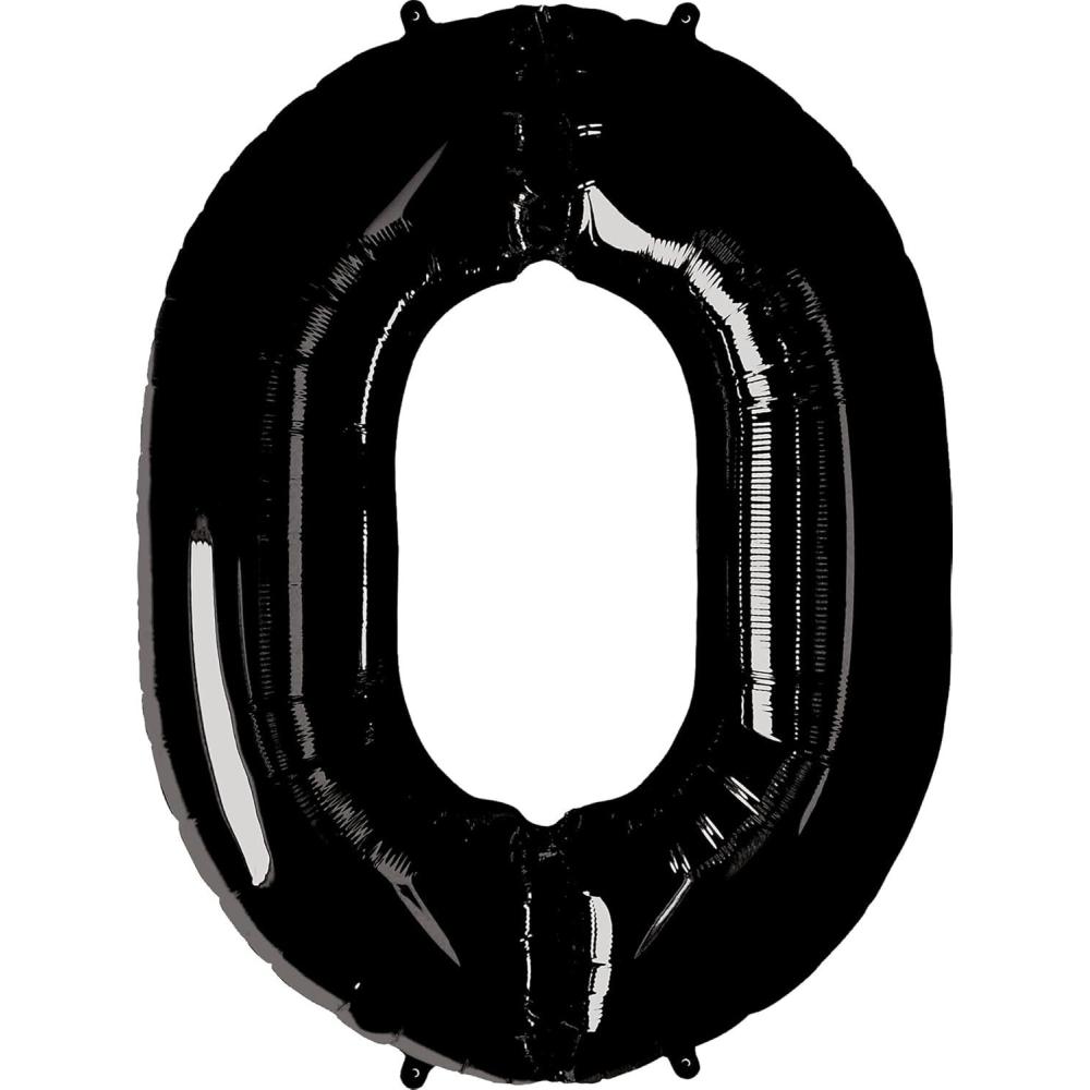 imageQUALATEX 34quot NUMBER EIGHT SAPPHIRE BLUE BALLOONBlack