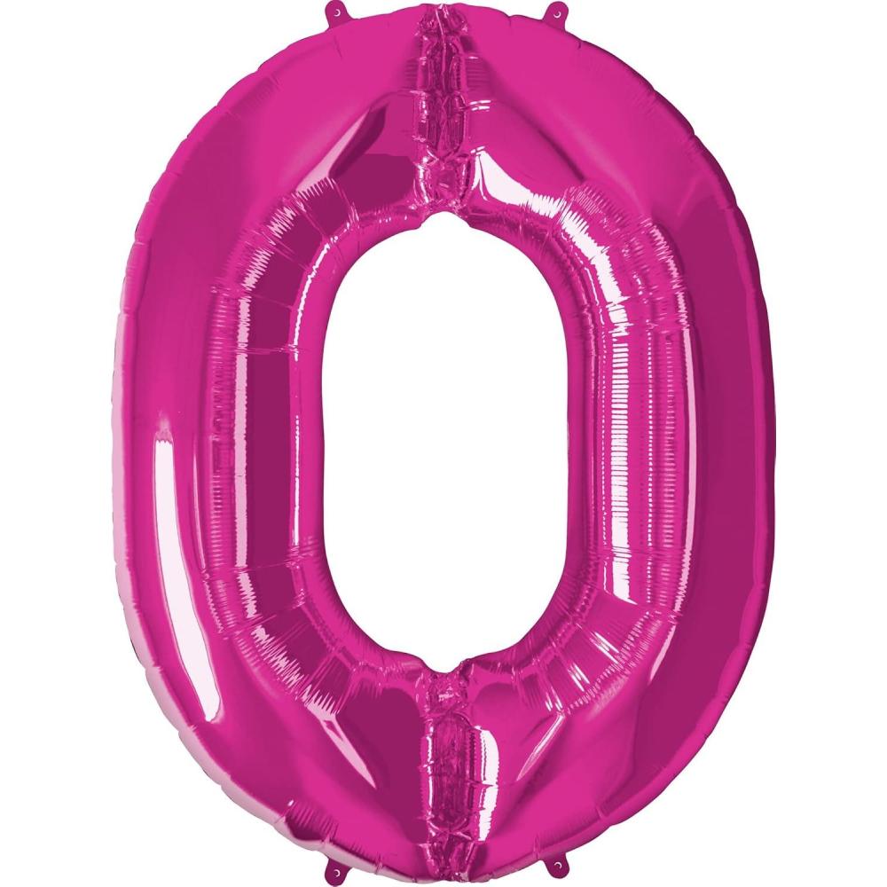 imageQUALATEX 34quot NUMBER EIGHT SAPPHIRE BLUE BALLOONMagenta