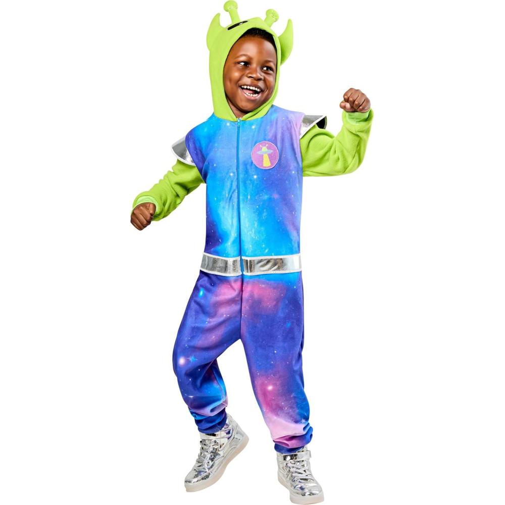 imageRubies Alien Comfywear Hooded Jumpsuit for Kids