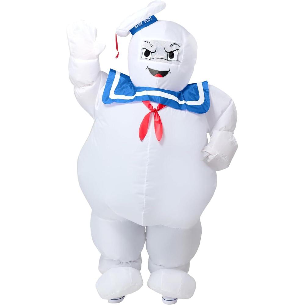 imageRubies Ghostbusters StayPuft Marshmallow Man Costume for Adults Unisex No SizeOne Size