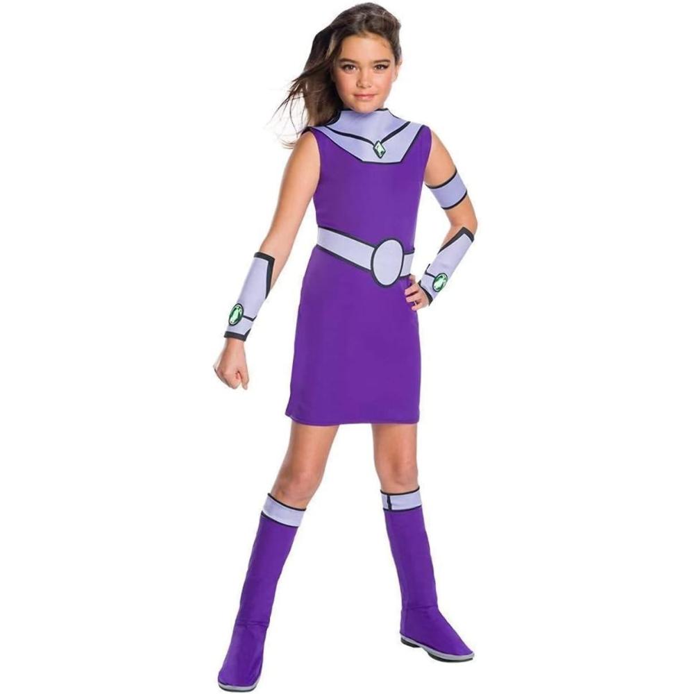 imageRubies Girls Teen Titans Go Movie Deluxe Starfire Costume