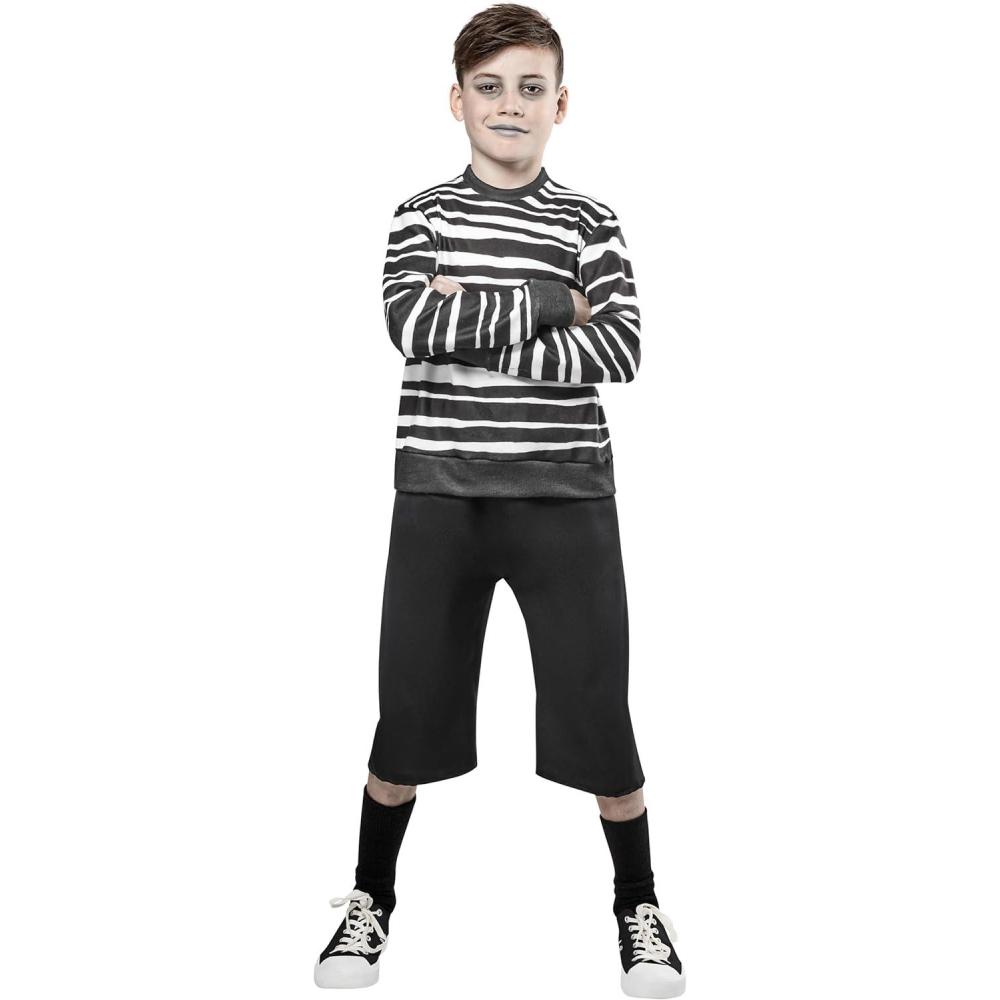 imageRubies Pugsley Kids Boys Costume Top and Pants for Dress Up Parties and Halloween