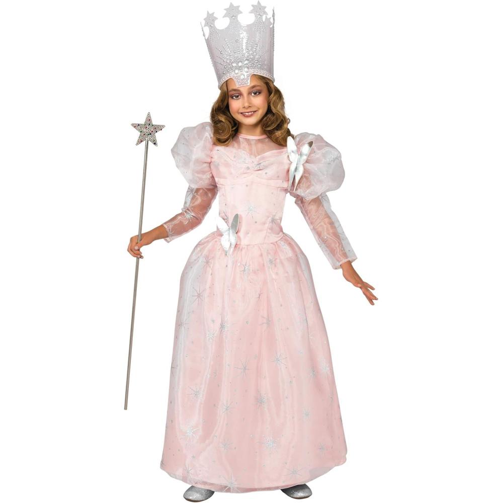 imageRubies The Wizard of Oz Glinda Deluxe Costume for KidsOne Color