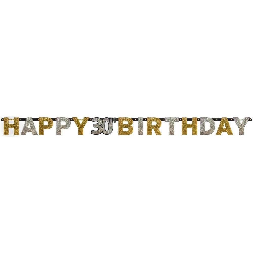 imageSparkling Celebration 50 Prismatic Letter Banner 7ft 1 Pc EyeCatching ampamp Festive Design Perfect for 50th Birthdays ampamp Anniversaries30th