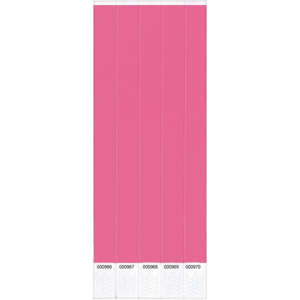 imageVibrant Solid Wristbands  250 Pack  Durable ampamp Comfortable Material Perfect for Events ampamp Fashion StatementsPink