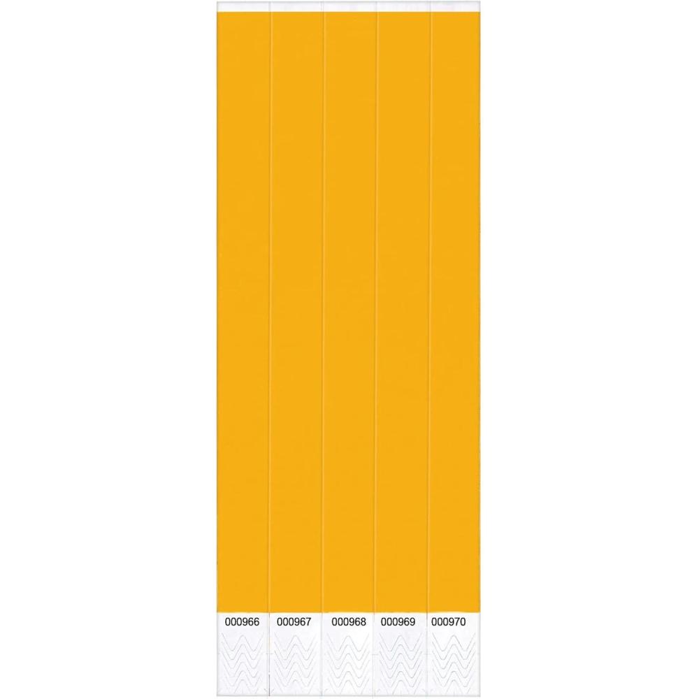 imageWRISTBANDS SOLID WHTSolid Orange