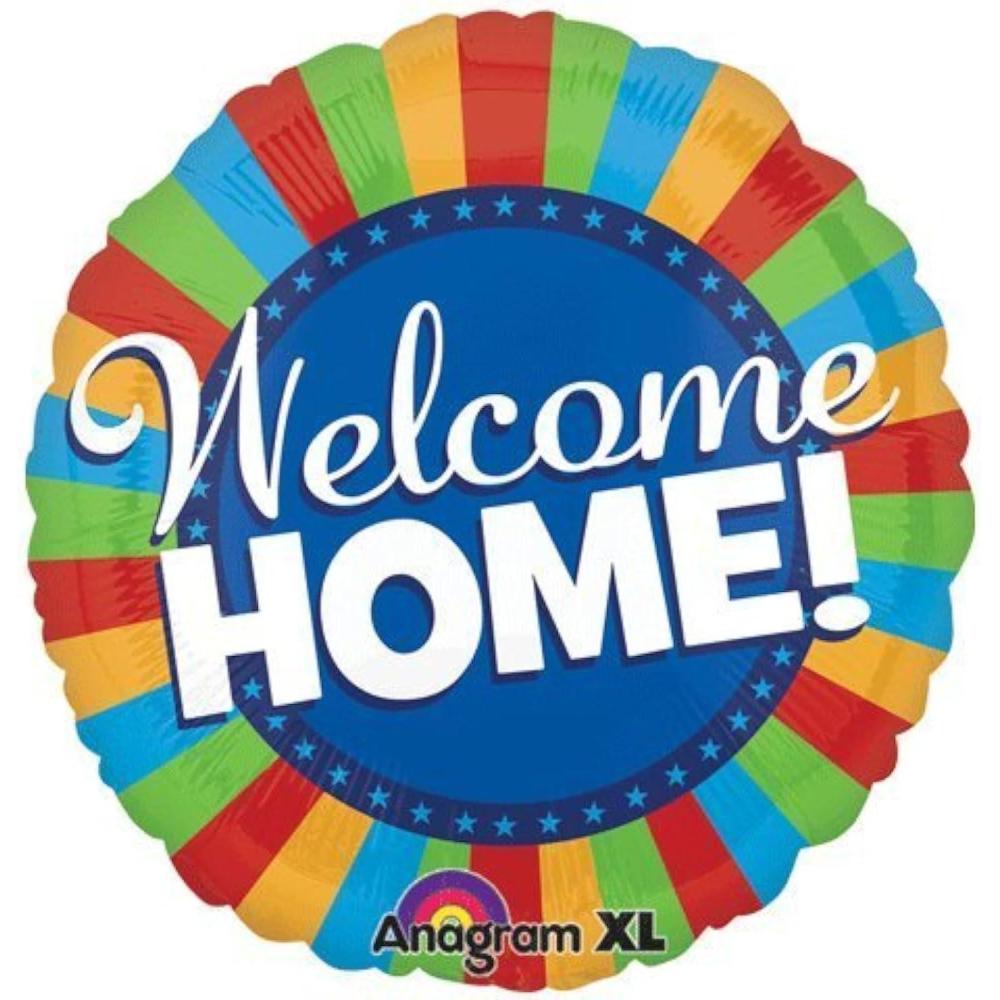 imageWelcome Home Colorful Blitz 32quot Mylar Foil Balloon