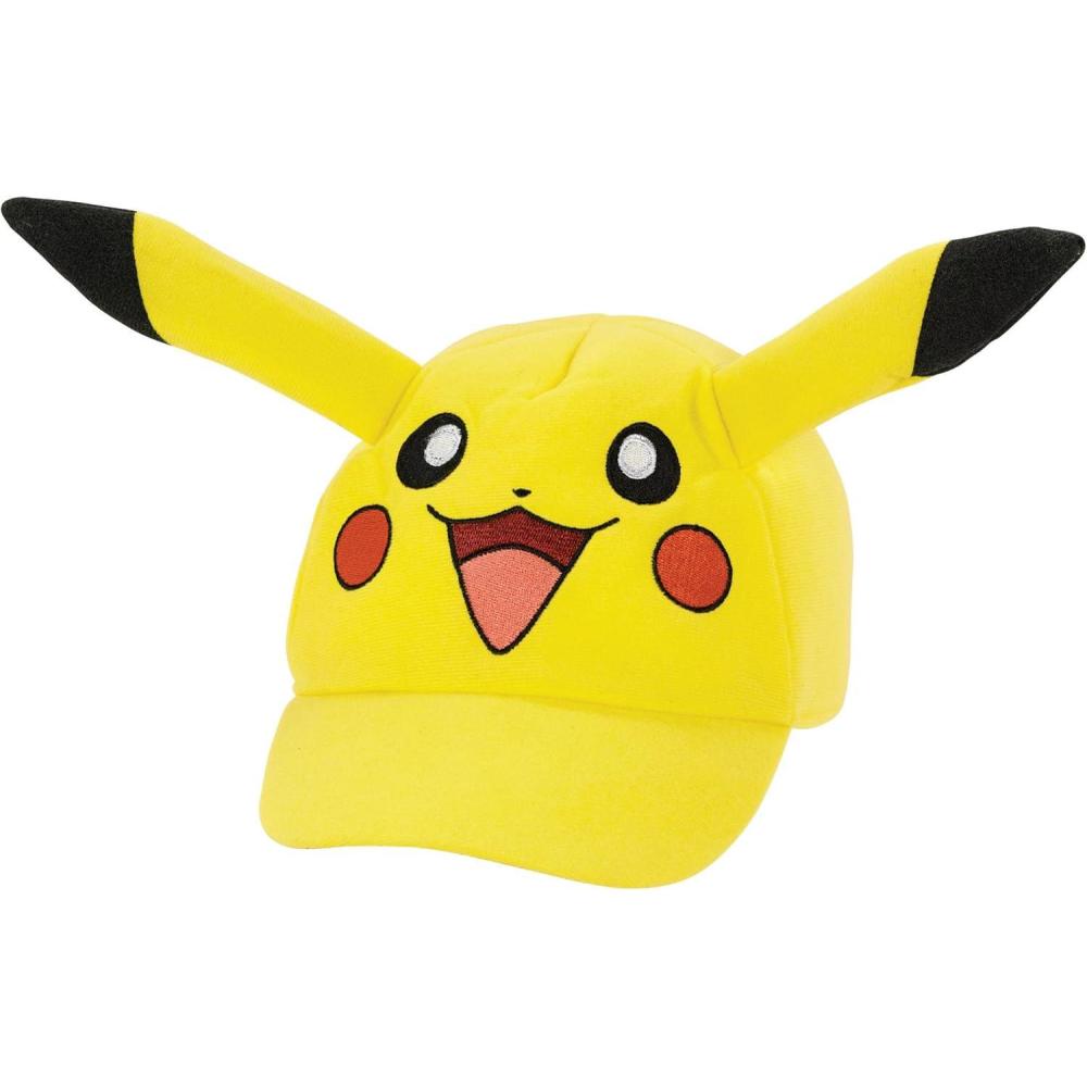 imageYellow Pokemon Deluxe Hat 95quot x 7quot 1 Count Vibrant ampamp Iconic Pikachu Design Durable Fabric Perfect For Themed Parties ampamp Events