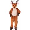 imageForum Novelties Mens Reindeer Plush Mascot CostumeBrown