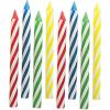 imagePrimary Colors Birthday Spiral Candle  25quot 24 Pieces  Celebration Cakes