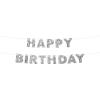 imageSilver Happy Birthday Fringe Banner  936quotx65quot Pack of 1  Ideal Party Decoration for Any Celebration