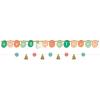 imageamscan Happy Birthday Party Banner Kit  54 x 65quot  Multicolor  1 Set of 2 Pc