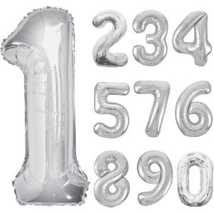 ANAGRAM INTERNATIONAL Foil Balloon, 36″, Silver