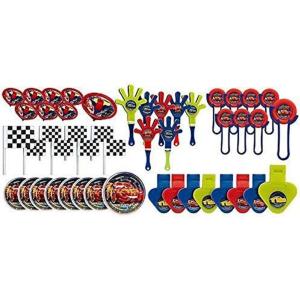 Amscan Disney ‘Cars 3’ Mega Mix Value Pack, Party Favor(6 Packs of 48)
