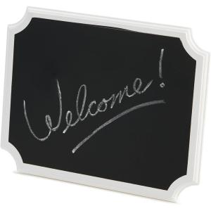 Amscan Party Chalkboard Sign, 7″ x 9″, White(White)