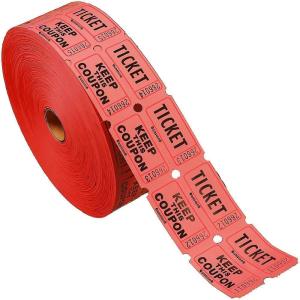 Amscan Party Supplies, 2″ x 2″, Red