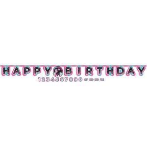 Bluey Multicolor Jumbo Add An Age Paper Letter Banner – 10″ x 10.5′ (Pack Of 1) – Perfect For Birthday Parties & Celebrations(Internet Famous)