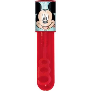 Disney Minnie Mouse Bubble Tube (1 fl. Oz) – Vibrant Pink Plastic Tube – Perfect Magical Playtime Companion for Kids(Red)