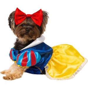 Disney Princesses: Snow White Pet Costume for For Dogs or Cats by Rubies, Small(Snow White)
