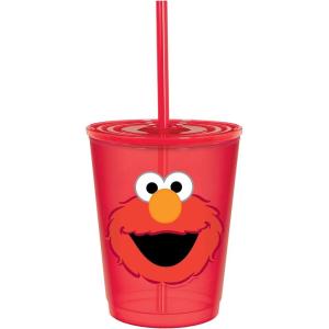 Disney/Pixar Cars 3 Colorful Plastic Sippy Cup – 12 oz. Lightning McQueen & Friends – Perfect for Little Racers & Lightning McQueen Fans – Pack of 1(Everyday Sesame Street)