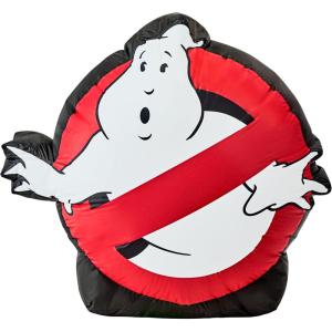 Ghostbusters: No Ghosts Lawn Inflatable by Rubies, 3 feet
