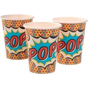 Ginger Ray Bunting – Pop Art Superhero Party Banner Decoration(Paper Cups)