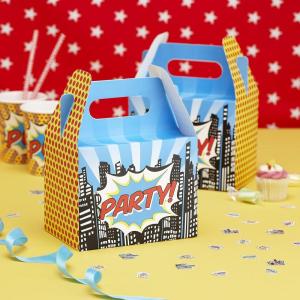 Ginger Ray Bunting – Pop Art Superhero Party Banner Decoration(Party Boxes)