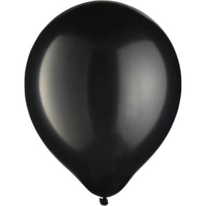 Gold Pearlized Latex Balloons – 12″ (Pack Of 100) – Stunning & Long-Lasting For Parties, Events, & Celebrations(Black)