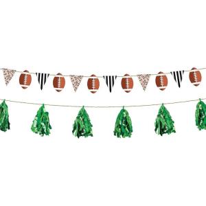 Multicolor Ready Set Football Banner Kit – 72″ (1 Set) – Ideal for Game Day Decorations & Parties