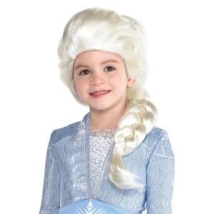 Party City Frozen 2 Elsa Wig Halloween Costume Accessory for Women and Girls, One Size
