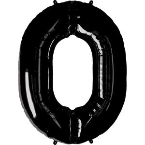 QUALATEX 34″ NUMBER EIGHT SAPPHIRE BLUE BALLOON(Black)