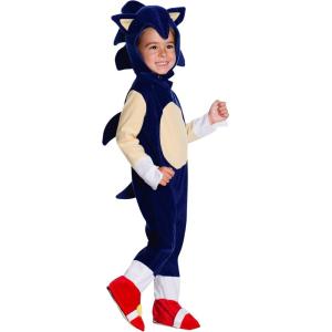 Rubie’s Baby Boys’ Sonic Romper Costume, Multi, 1-2 Years