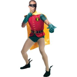Rubie’s Costume Grand Heritage Robin Classic TV Batman Circa 1966 Costume(Red/Green)