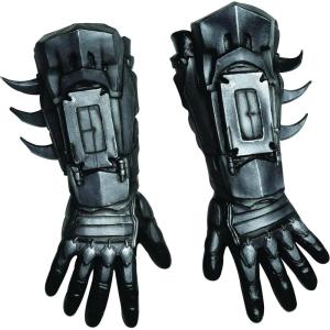 Rubie’s Costume Men’s Arkham City Deluxe Batman Gloves(Black)