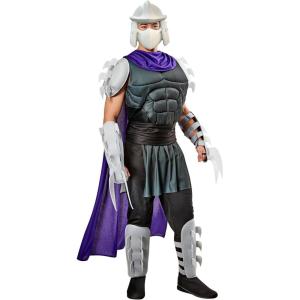 Rubies Men’s Teenage Mutant Ninja Turtles Deluxe Shredder Costume with Cape and Mask(As Shown)