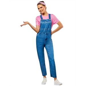 Rubies Ms. Rachel Costume Jumpsuit with Headband for Adult Women for Themed Parties and Halloween