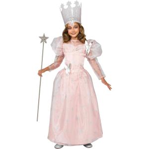 Rubies The Wizard of Oz: Glinda Deluxe Costume for Kids(One Color)