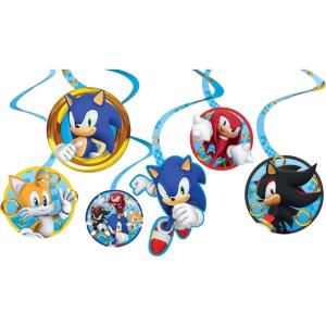 SPIRAL DECORATIONS SONIC (6/72)