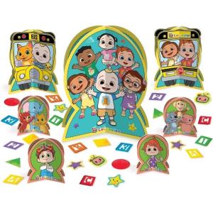 Sonic The Hedgehog Party Table Centerpiece Kit (27 Pc Set) – Vibrant, Action-Packed Decorations for Birthdays & Special Occasions(Cocomelon)