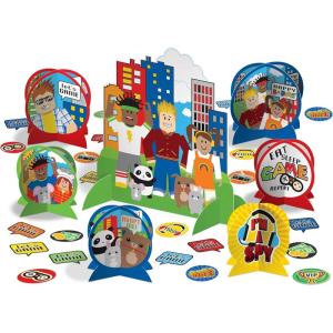 Sonic The Hedgehog Party Table Centerpiece Kit (27 Pc Set) – Vibrant, Action-Packed Decorations for Birthdays & Special Occasions(Party Town)