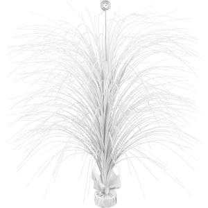 Stunning Apple Red Foil Spray Centerpiece – 28″ (1 Pc.) – Eye-Catching & Versatile Decor – Perfect For Any Event(Frosty White)