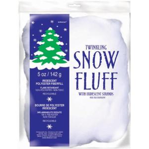 Twinkle Fluff White Polyester – 5 oz. (1 Pc) | Ultra Soft, Luxurious Pillow/Craft Stuffing – Perfect for DIY Projects and Cushion Filling