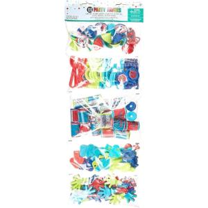 Unicorn Super Mega Mix Value Pack Favors – 22″ x 9.25″ (100 Piece) Assorted Plastic Party Favors – Perfect Party Favor for All Occasions(So Cool)