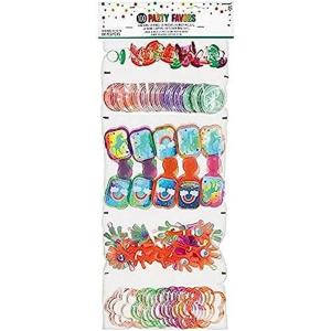 Unicorn Super Mega Mix Value Pack Favors – 22″ x 9.25″ (100 Piece) Assorted Plastic Party Favors – Perfect Party Favor for All Occasions(Unicorn)
