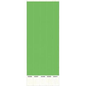 Vibrant Solid Wristbands – 250 Pack – Durable & Comfortable Material, Perfect for Events & Fashion Statements(Green)