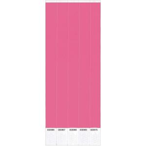 Vibrant Solid Wristbands – 250 Pack – Durable & Comfortable Material, Perfect for Events & Fashion Statements(Pink)