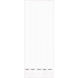 WRISTBANDS SOLID WHT