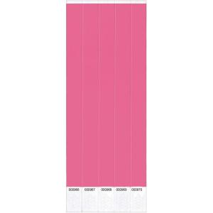 WRISTBANDS SOLID WHT(Solid Pink)