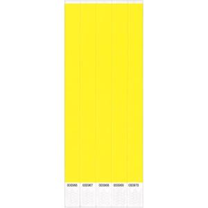 WRISTBANDS SOLID WHT(Yellow)