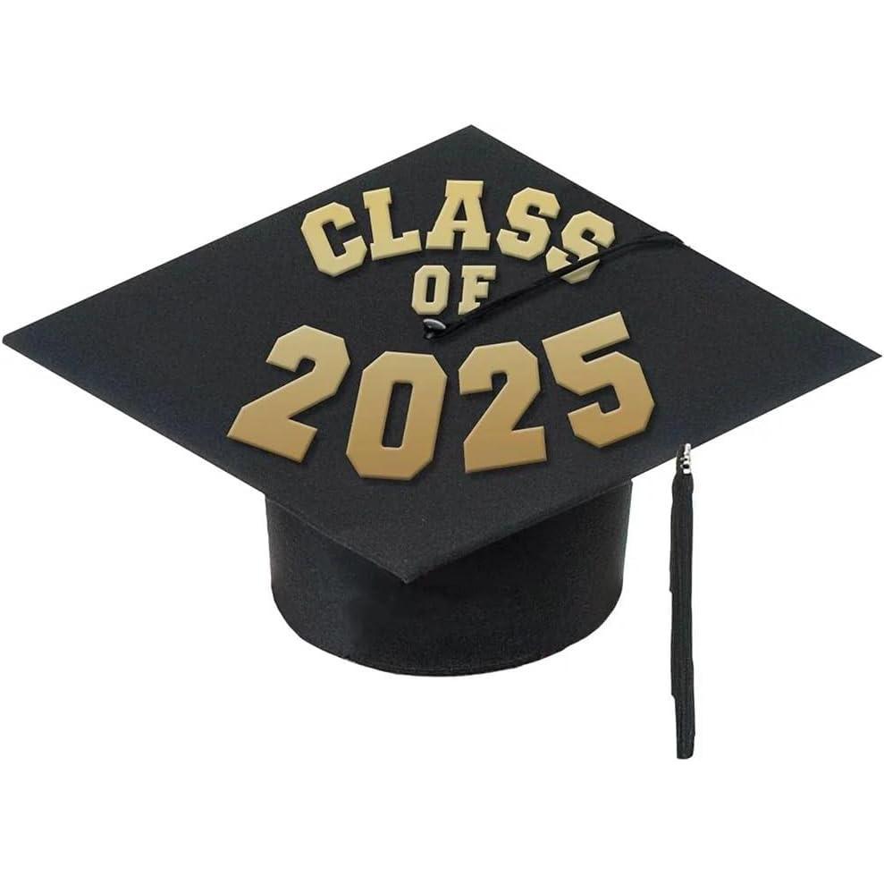 imageAmscan 2025 Graduation Cap Decorating Kit Black